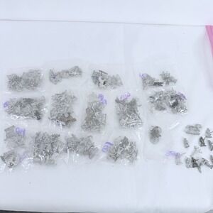 Miniature Military Cannon and Soldiers Lot